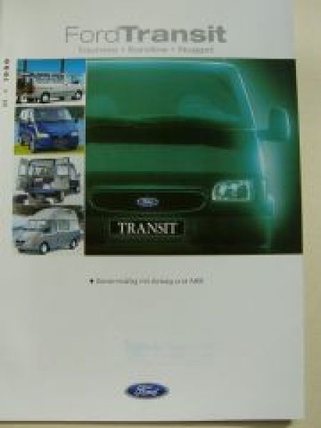 Ford Transit Tourneo Euroline Nugget Prospekt März 1998