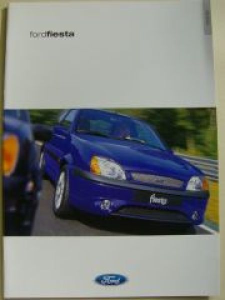 Ford Fiesta Prospekt Februar 2000 +Sport +Trend +Futura+Ghia