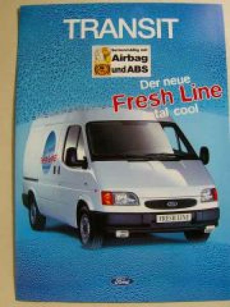 Ford Transit Fresh Line Prospekt September 1996 NEU