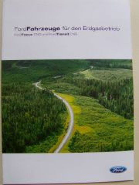 Ford Focus CNG Transit CNG Erdgasfahrzeuge März 2004 NEU