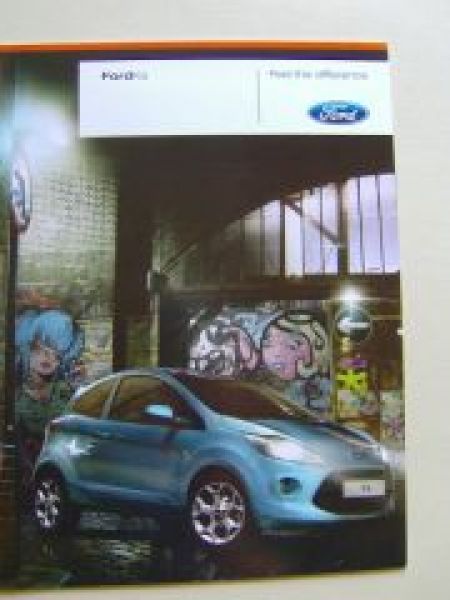 Ford Ka Prospekt September 2008 NEU