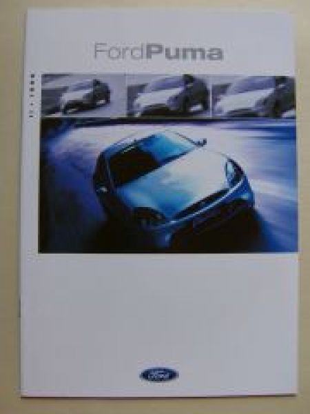 Ford Puma Österreich Prospekt März 2000 NEU