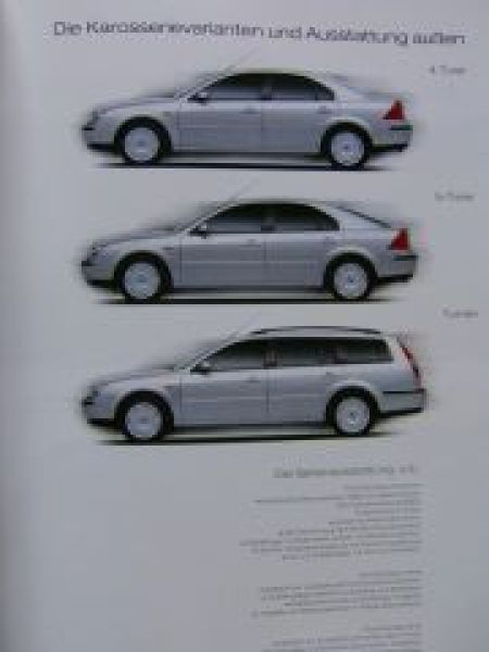 Ford Mondeo Prospekt Januar 2001 NEU