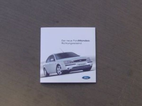Ford Mondeo Neu Richtungsweisend Vorstellung CD-ROM