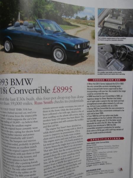 Thoroughbred & Classic Cars 10/2015 Ford Escort RS 2000,911 SC RS,Bastos Porsche,