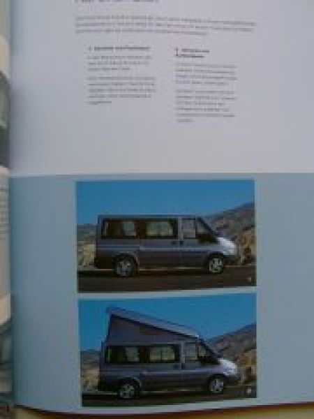 Ford Transit Die Freizeitmodelle Prospekt Februar 2005 NEU