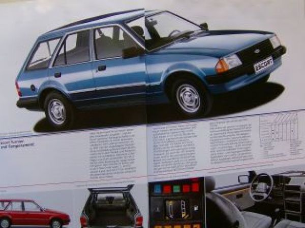 Ford Aktuell Programm Neuheiten zur IAA 1985