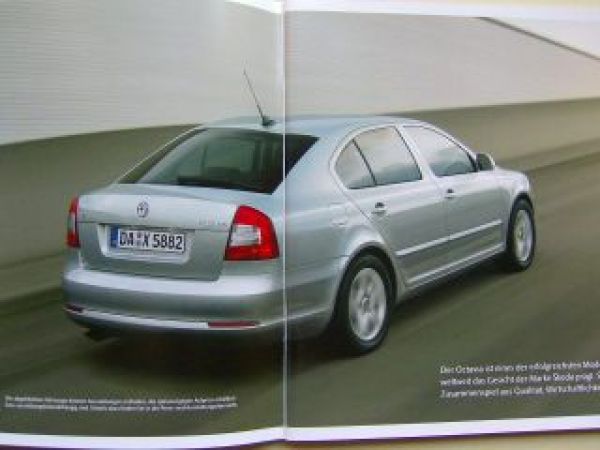 Skoda Octavia Prospekt März 2010 NEU