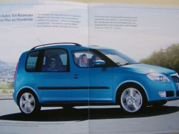 Skoda Roomster Plus Edition Prospekt Februar 2009 NEU