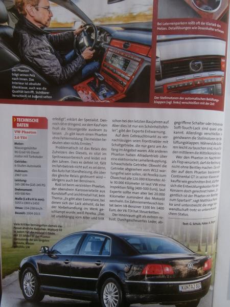 Oldtimer Praxis 3/2018 VW Phaeton, Citroen 2CV, Cezeta Rkscha 505,BMW R69S, Glas GT,Rover P6 3500,Ford Mustang,