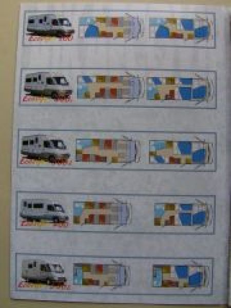 Laika 1997 Ecovip Prospekt 5 sprachig NEU