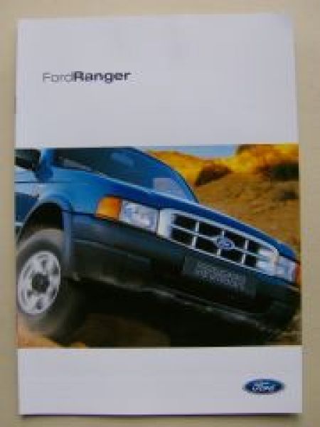 Ford Ranger +XLT Prospekt September 2000 NEU