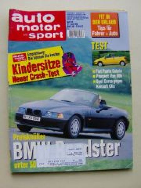ams 13/1994 BMW Z3 Roadster, Peugeot 806, Fiat Punto Cabrio