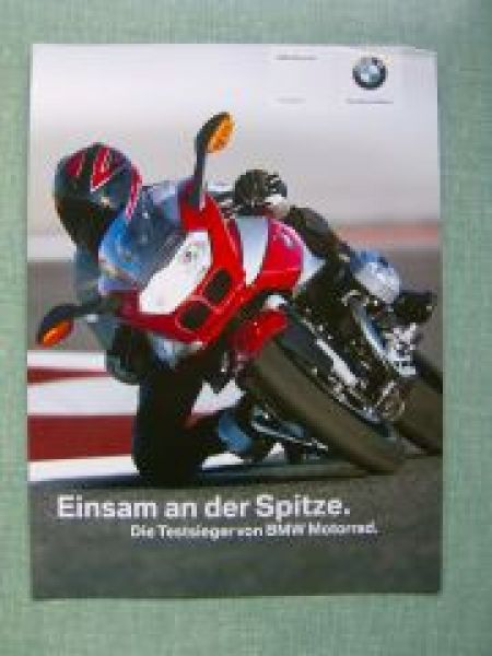 BMW Motorrad Testsieger Prospekt 2006 NEU