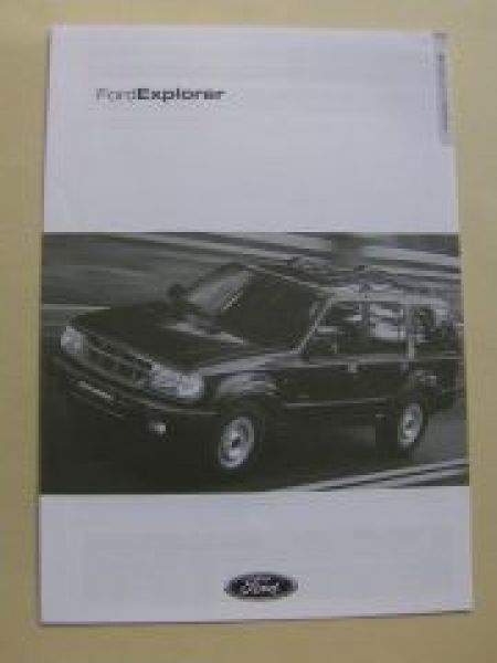 Ford Explorer Juli 2000 NEU