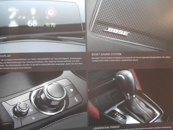 Mazda CX-3 Prospekt +Preisliste April 2017