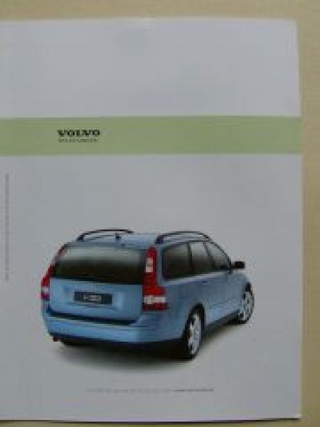 Volvo V50 Prospekt 2004