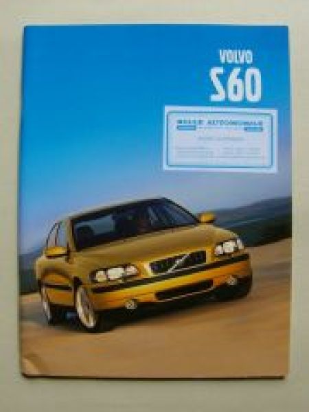Volvo S60 Prospekt 2001