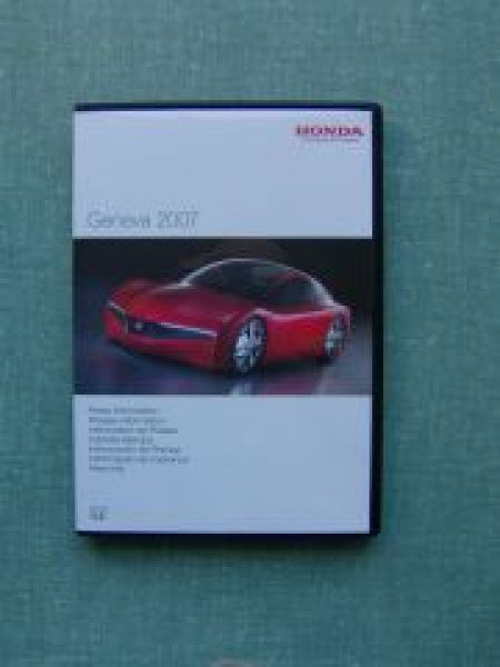 Honda Presse CD Genf 2007 Rarität