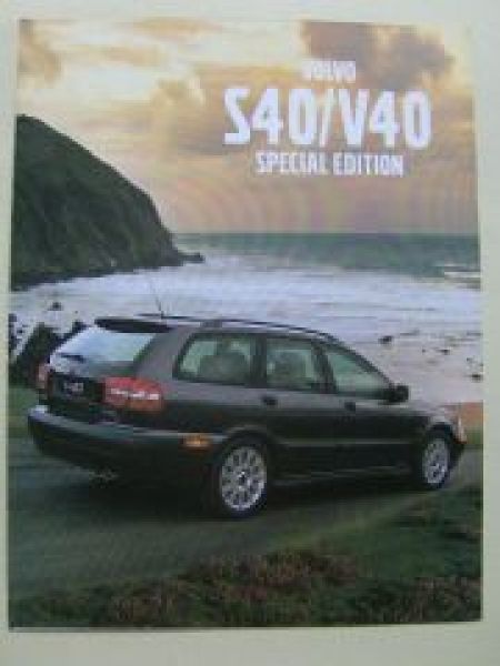 Volvo S40/V40 Special Edition November 2000 NEU