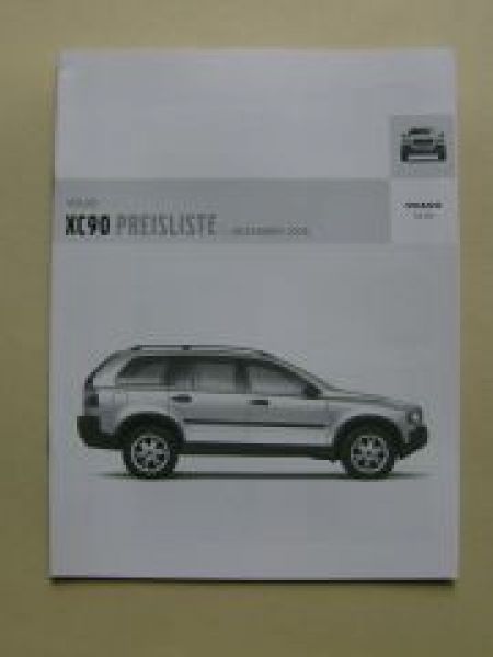 Volvo XC90 1. Dezember 2005 NEU