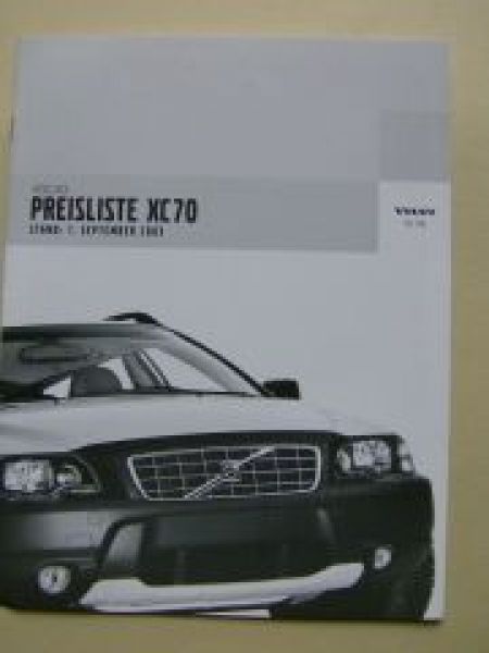 Volvo XC70 1.September 2003 NEU