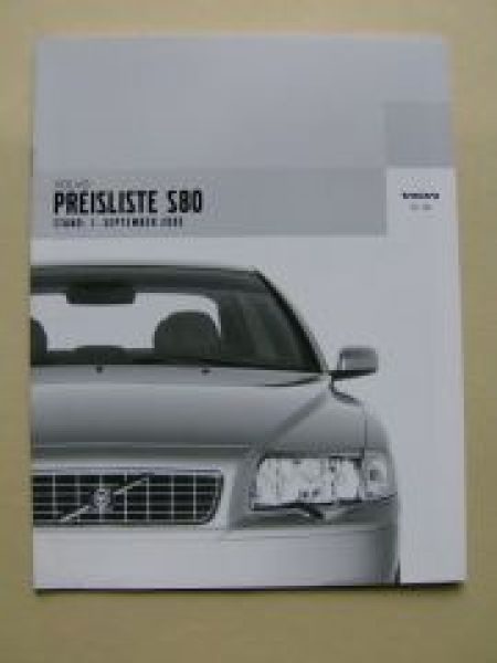 Volvo S80 1.September 2003 NEU