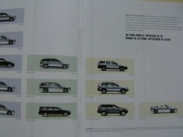 Volvo Range 2005 S40 S60 +R S80 V50 V70+R XC70 XC90 C70