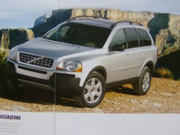 Volvo XC90 V8 Prospekt Rarität NEU 2005
