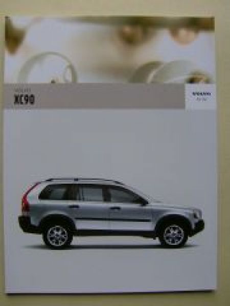 Volvo XC90 Prospekt März 2006 NEU