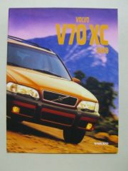 Volvo V70 XC AWD Prospekt 1998 NEU