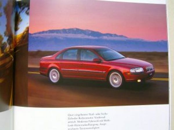 Volvo S80 Prospekt 1999 NEU+T6 +TDI