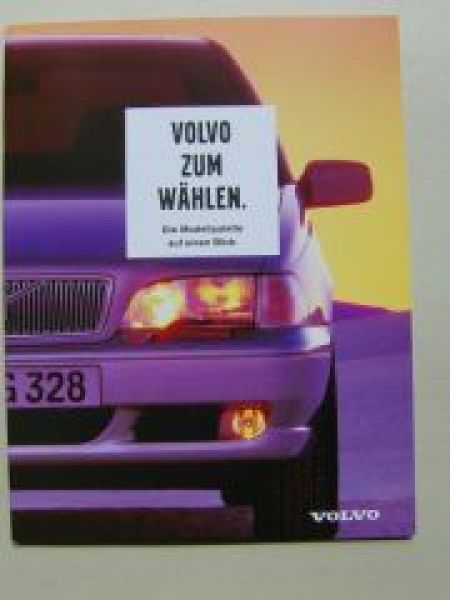 Volvo Modellpalette 1999 S40 V40 S70 V70+AWD C70 Cross Country