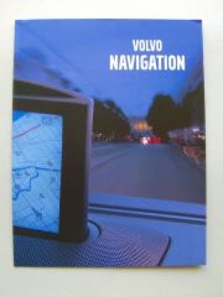 Volvo Navigation Prospekt 2001 NEU