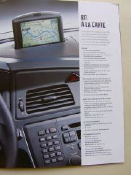Volvo Navigation Prospekt 2001 NEU