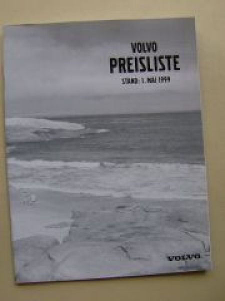 Volvo 1.Mai 1999 S40/V40 S70/V70 C70 S80 NEU