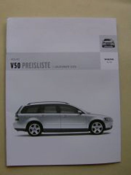 Volvo V50 1.Dezember 2005 NEU
