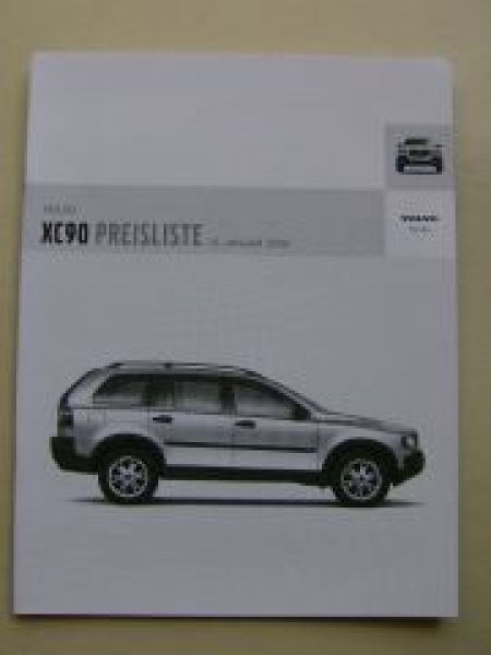 Volvo XC90 15.Januar 2005 NEU