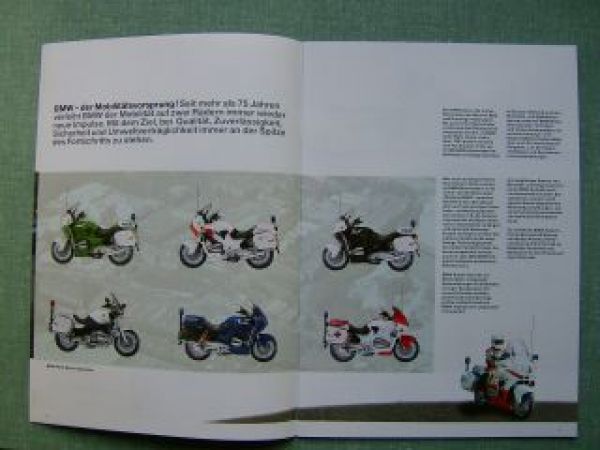 BMW Motorräder & Fahrerausstattungen R 850R R1100 R+ RT 1998