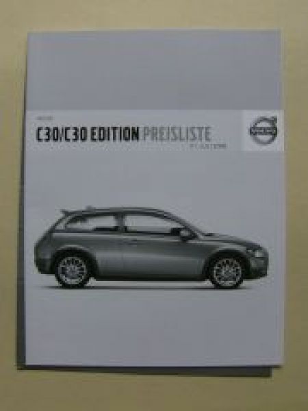 Volvo C30/C30 Edition 1.Juli 2008 NEU