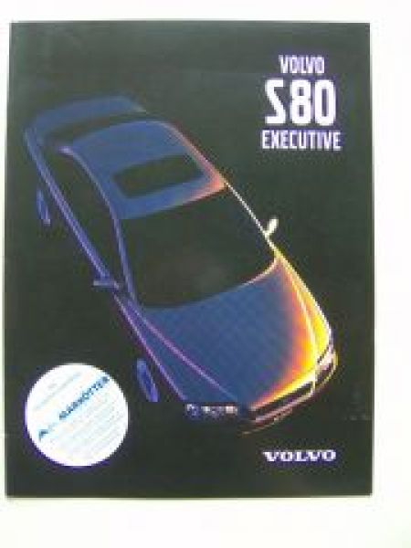 Volvo S80 Executive Prospekt 2000 NEU