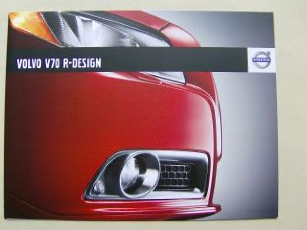 Volvo V70 R-Design Prospekt Juni 2008 NEU