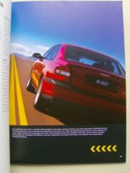 Volvo S80 Prospekt 2001 NEU