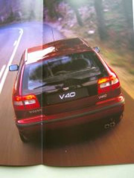 Volvo V40 Prospekt 1998 NEU