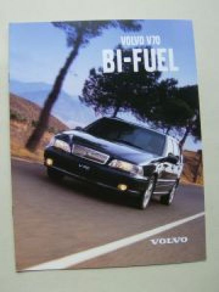 Volvo V70 Bi-Fuel Prospekt 2000 Rarität