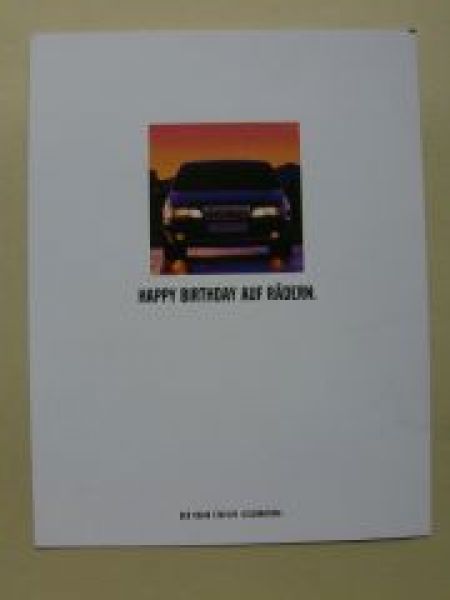 Volvo S70/V70 Celebration Sonderprospekt August 1997