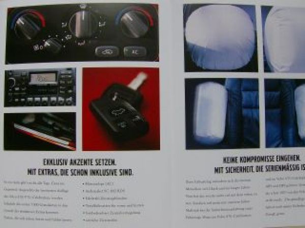 Volvo S70/V70 Celebration Sonderprospekt August 1997