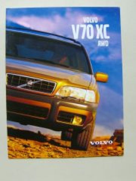 Volvo V70 XC AWD Prospekt 1999 NEU