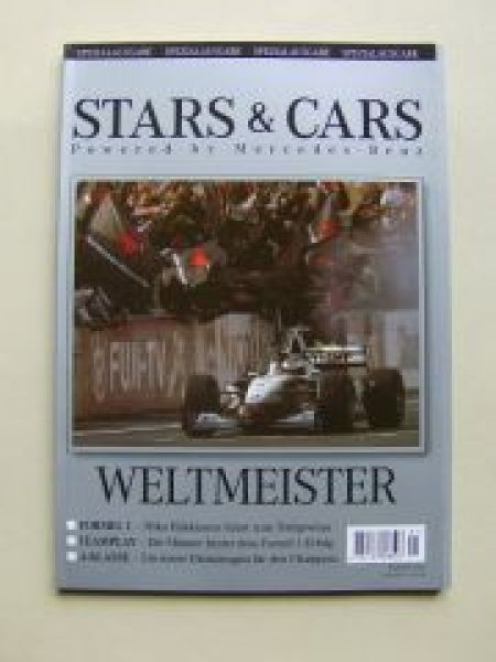 Stars & Cars Spezialausgabe Winter 1998 Nr.11 F1,A190 W168