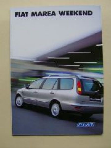 Fiat Marea Weekend Prospekt August 1996